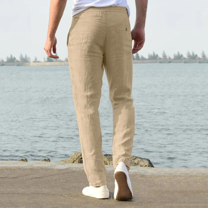 Calça Masculina de Linho