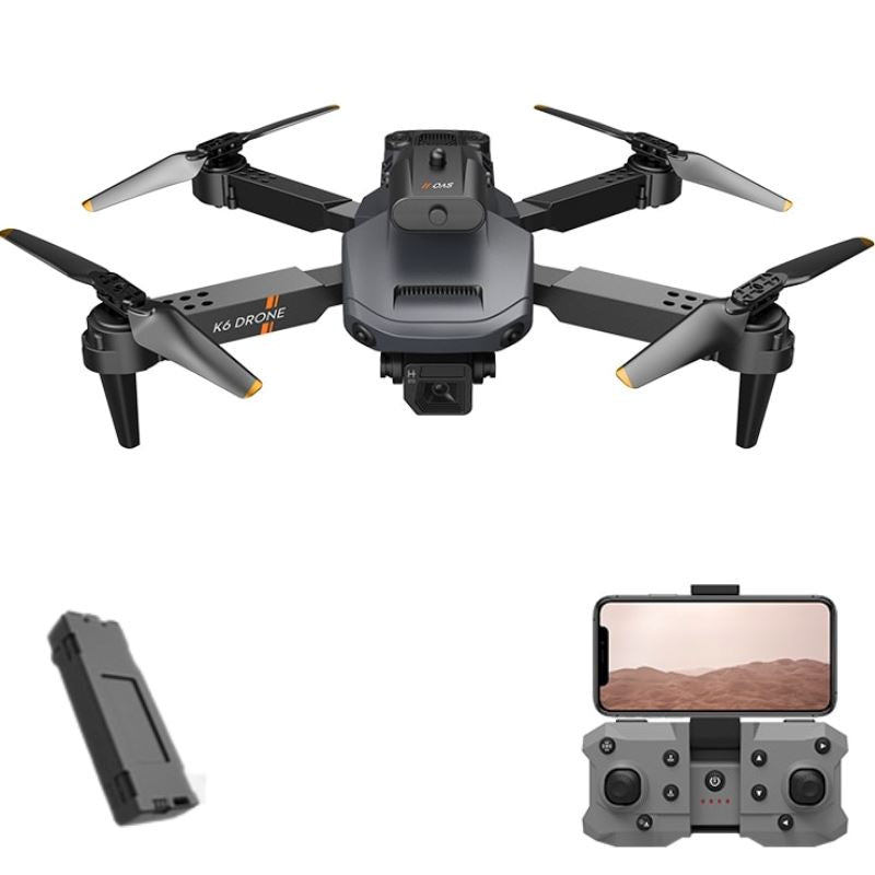 Drone Profissional Infravermelho Com Câmera 4K - K6