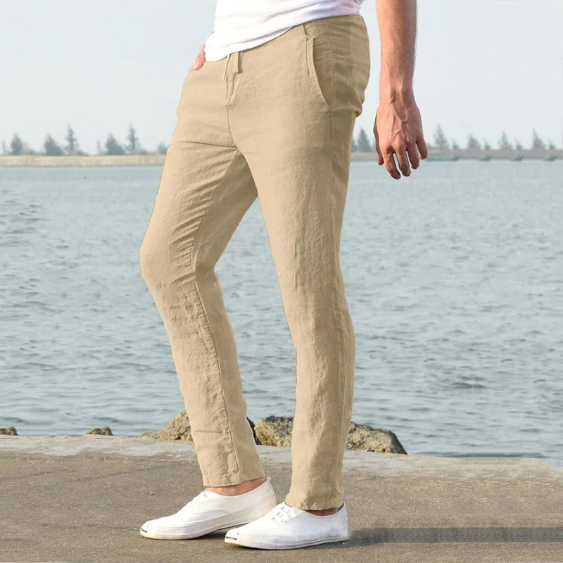 Calça Masculina de Linho