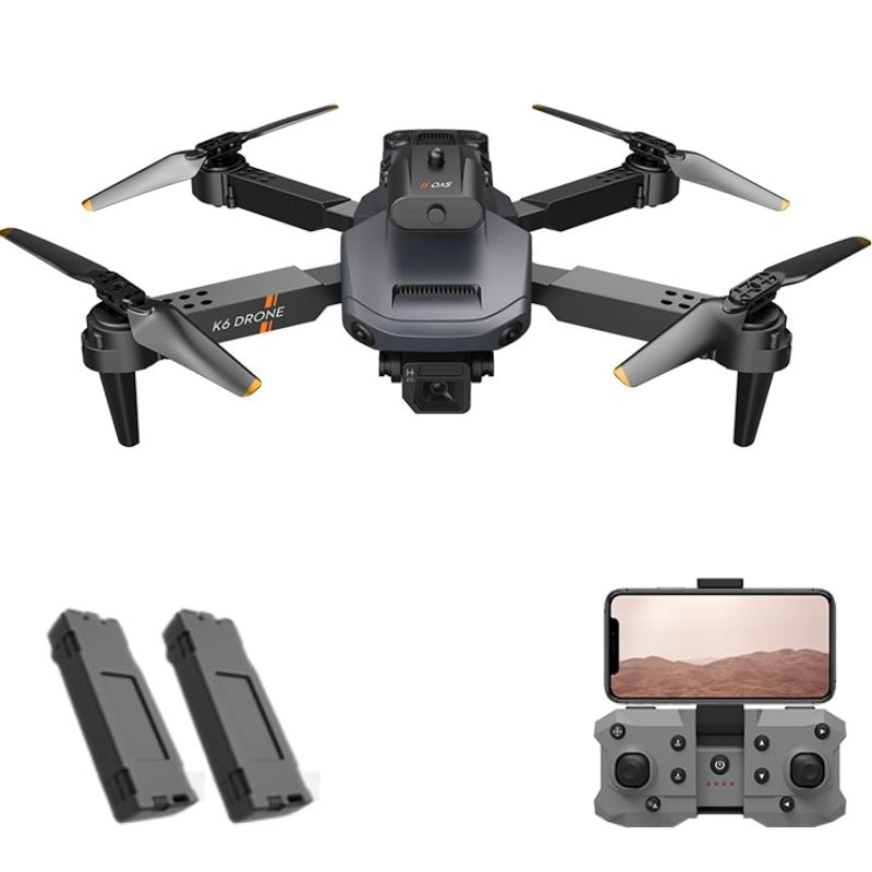 Drone Profissional Infravermelho Com Câmera 4K - K6